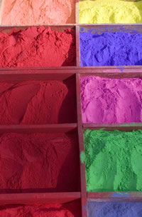 Holi powders