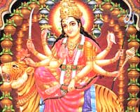 Hindu Goddess Durga