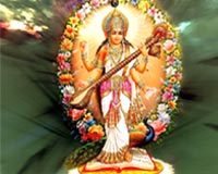 Hindu Goddess Saraswati