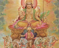 Hindu God Surya